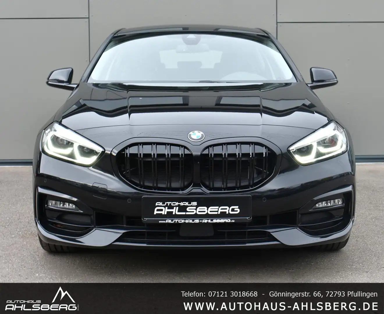 BMW 118 i SPORT/SHADOW/ H-K/ACC/HUD/MEMORY/PANO/M-LENKRAD Schwarz - 2