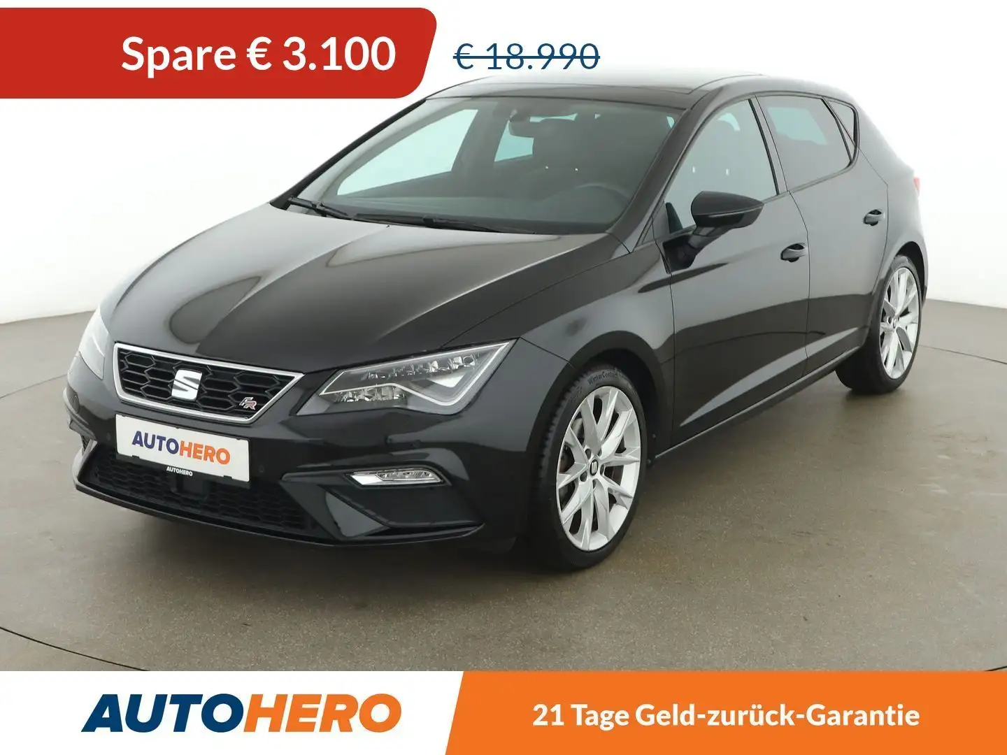 SEAT Leon 1.4 TSI ACT FR Schwarz - 1