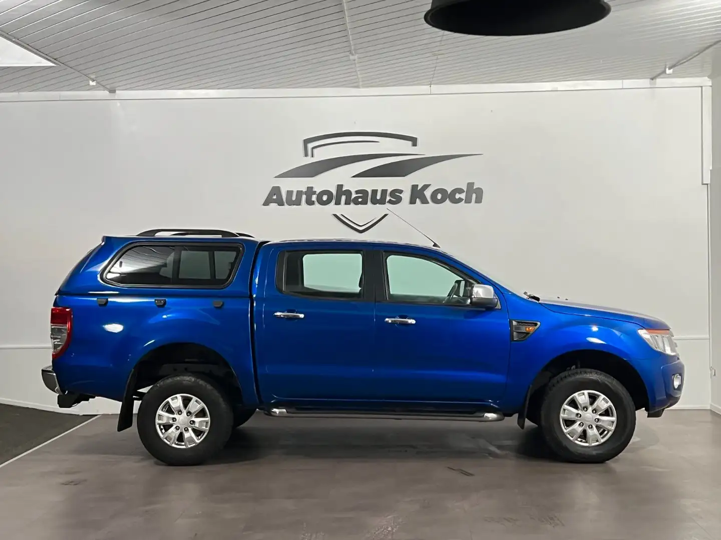 Ford Ranger RANGER DoKa 4X4 MIT HOCHWERTIGEM HARDTOP! Blau - 2