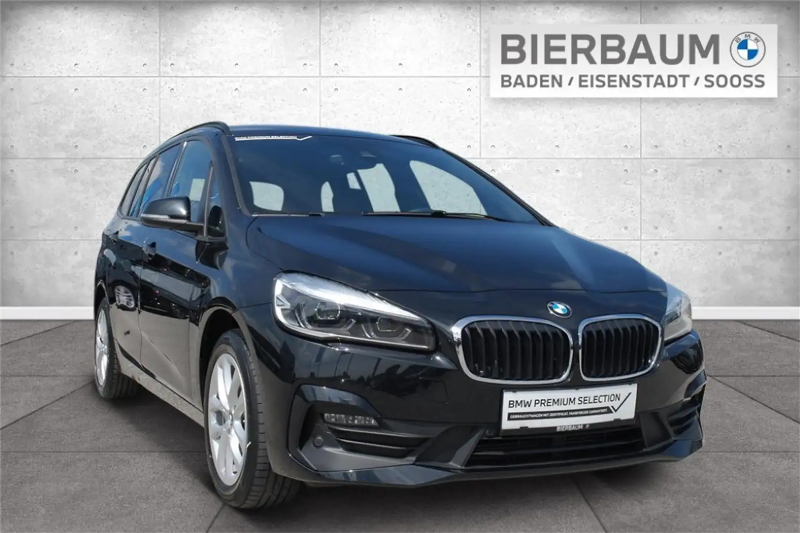 BMW 218 d Gran Tourer Schwarz - 1