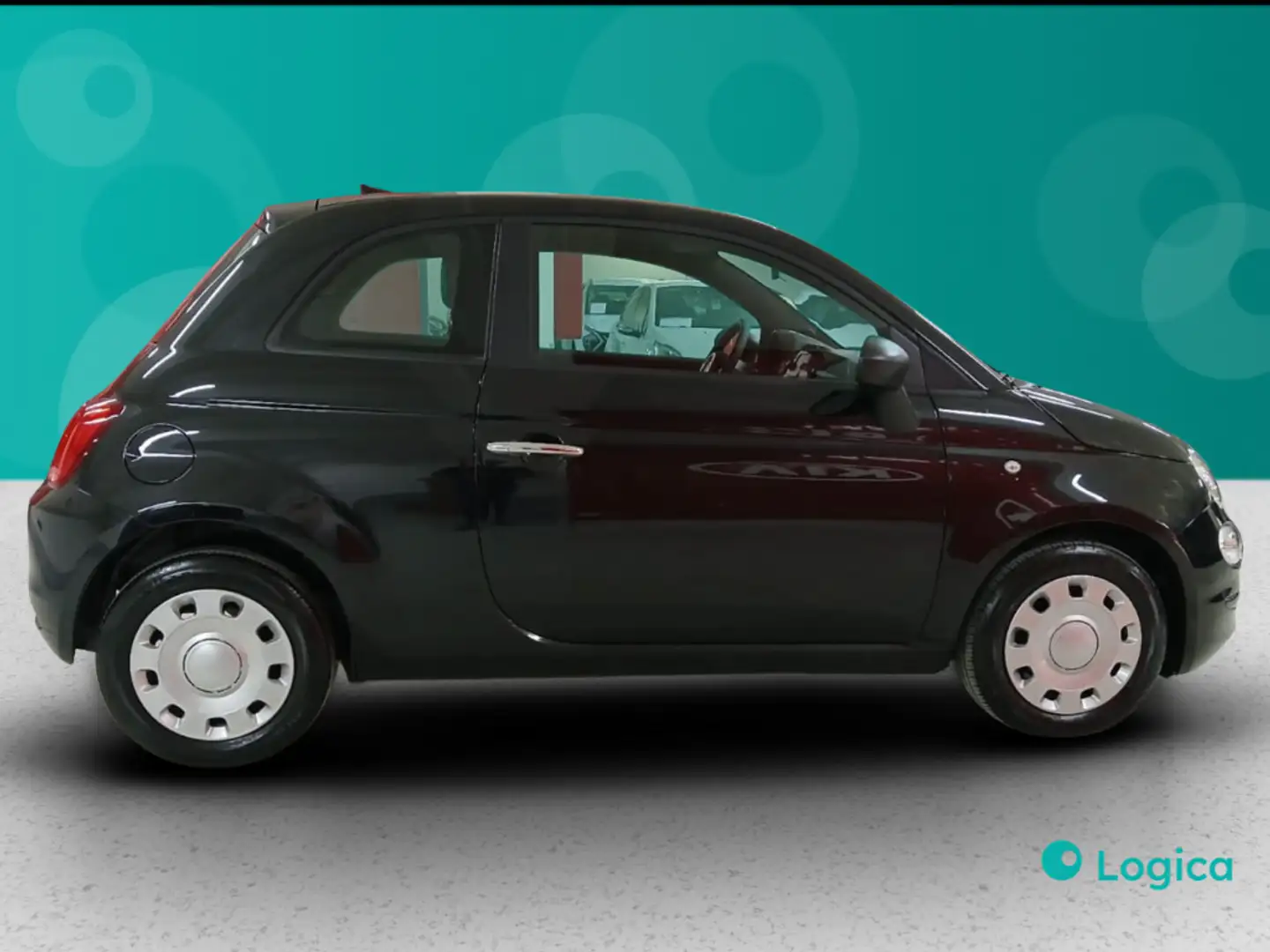 Fiat 500 1.0 FireFly Hybrid Cult Schwarz - 2