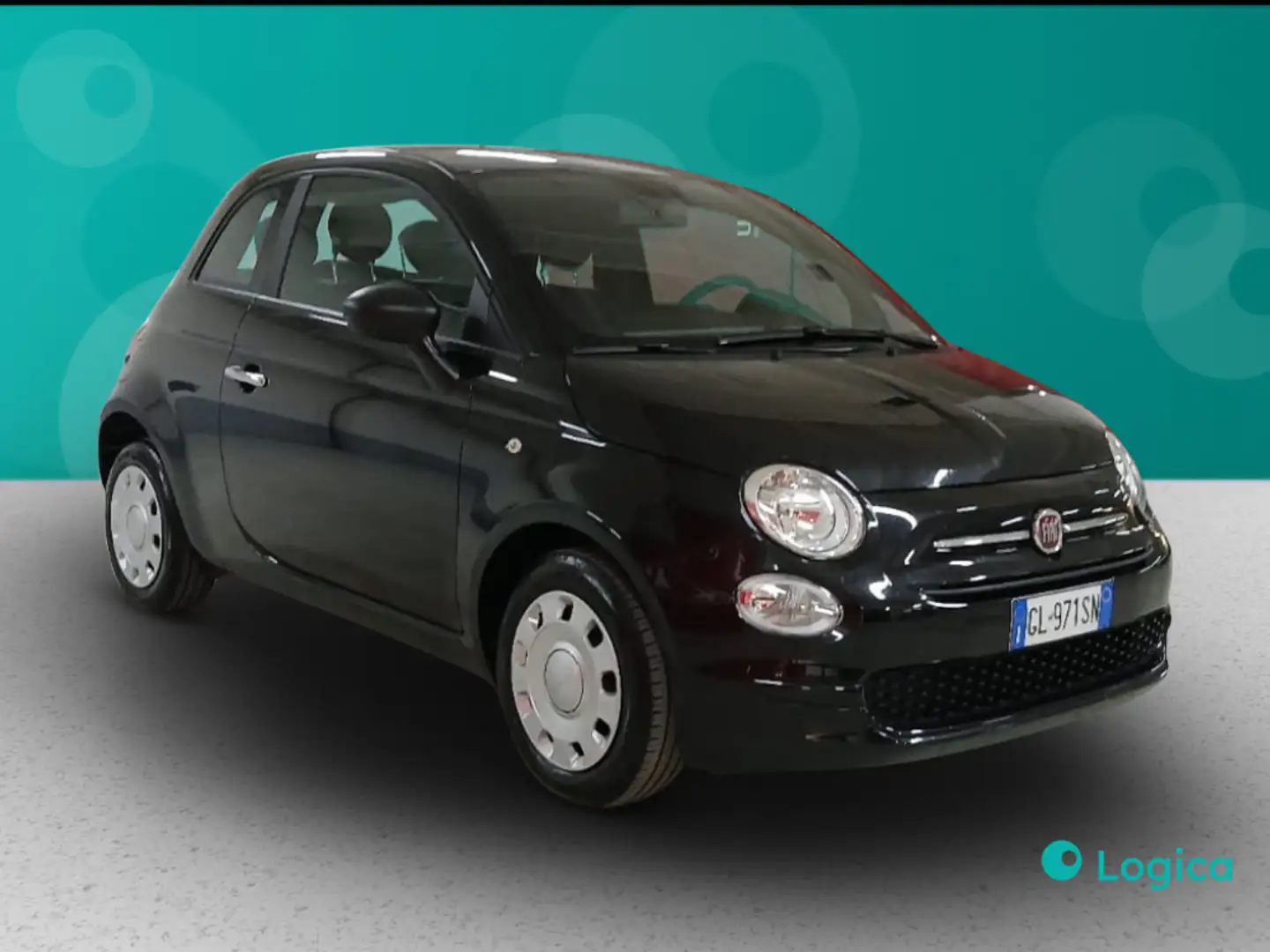 Fiat 500 1.0 FireFly Hybrid Cult Schwarz - 1