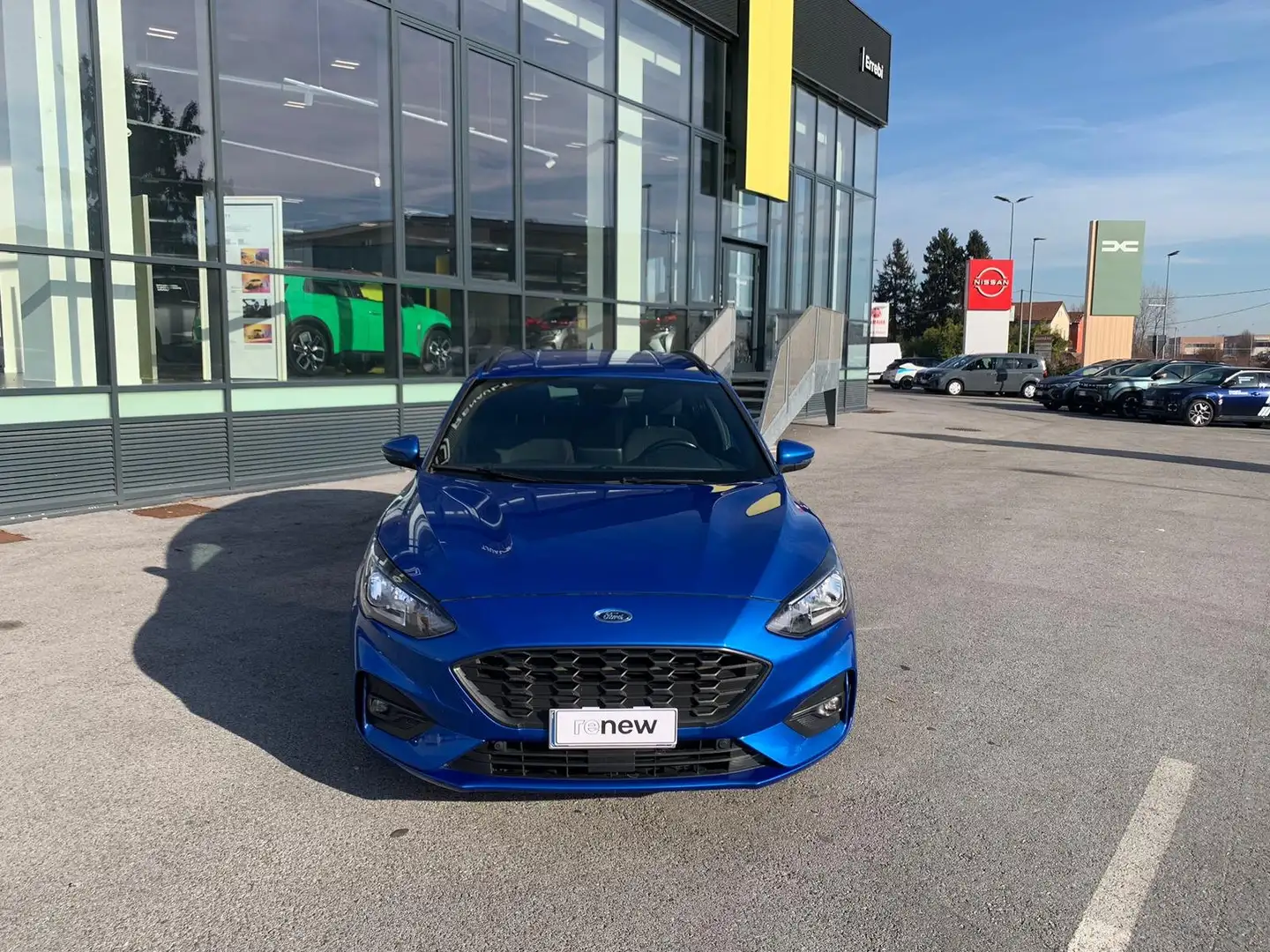 Ford Focus Focus SW 1.0 ecoboost ST-Line 125cv auto FV781 Blauw - 2