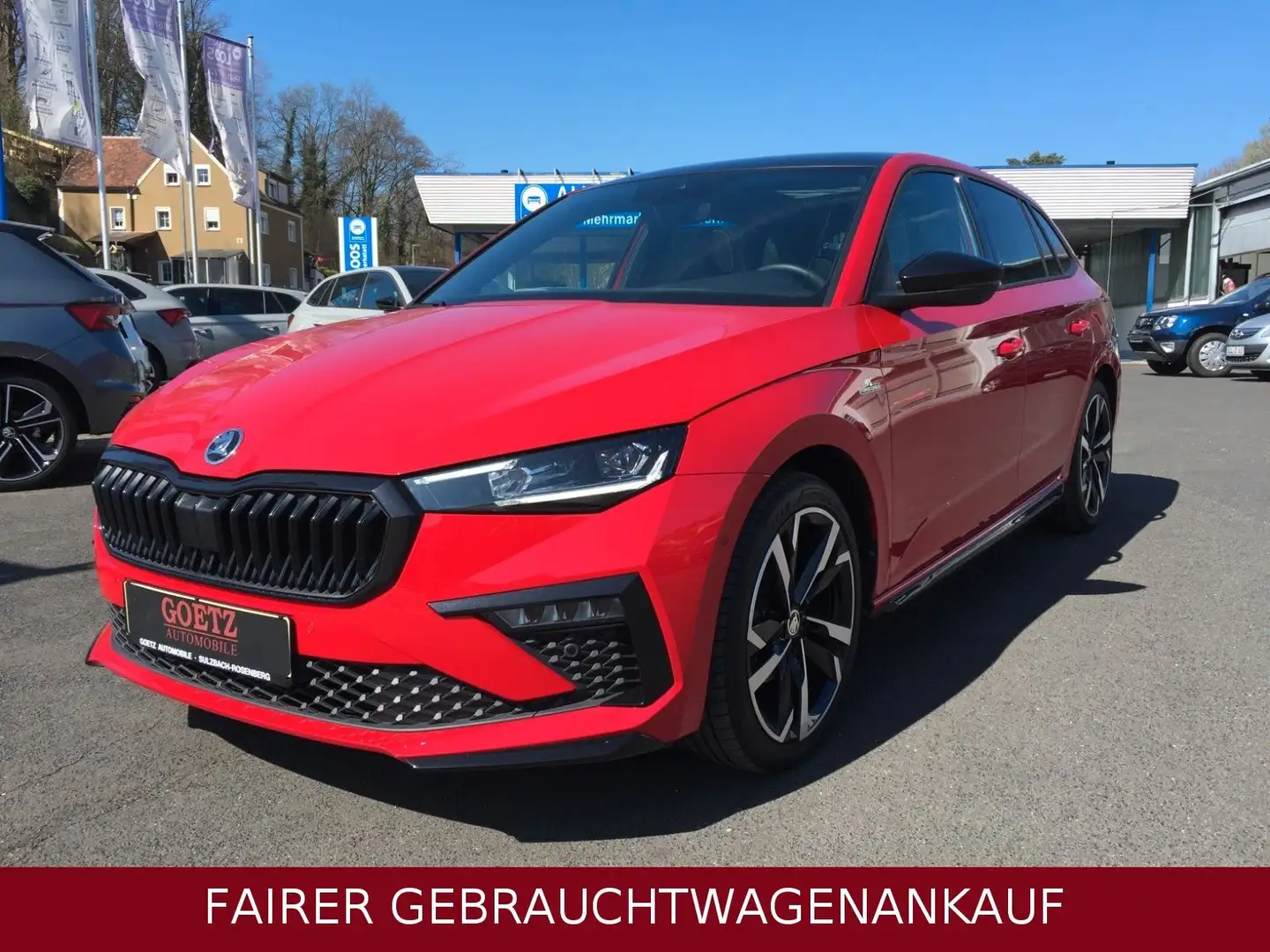 Skoda Scala SCALA MONTE CARLO FACELIFT 150 DSG 18ZOLL MATRIX Rojo - 1