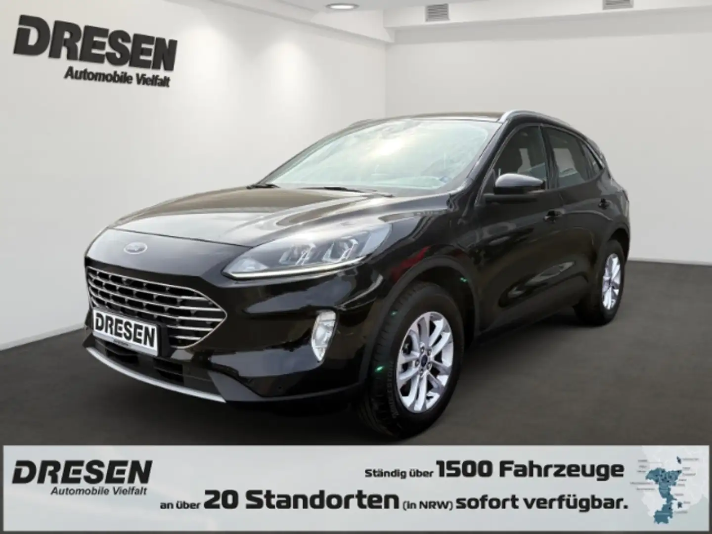 Ford Kuga PHEV 2.5 Duratec Titanium Sitzheizung+Rückfahrkame Zwart - 1