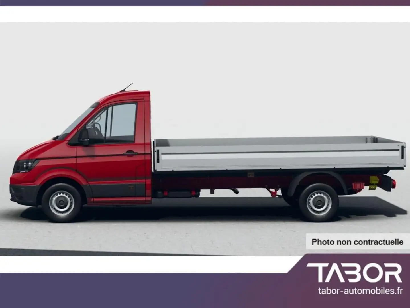 Volkswagen Crafter Pritsche 35 2.0 TDI 140 AT8 Rouge - 2