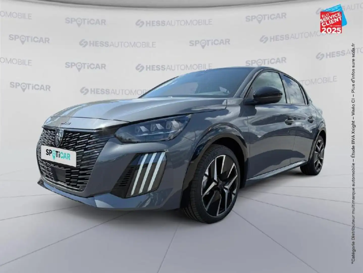Peugeot e-208 e-208 136ch GT Gris - 1