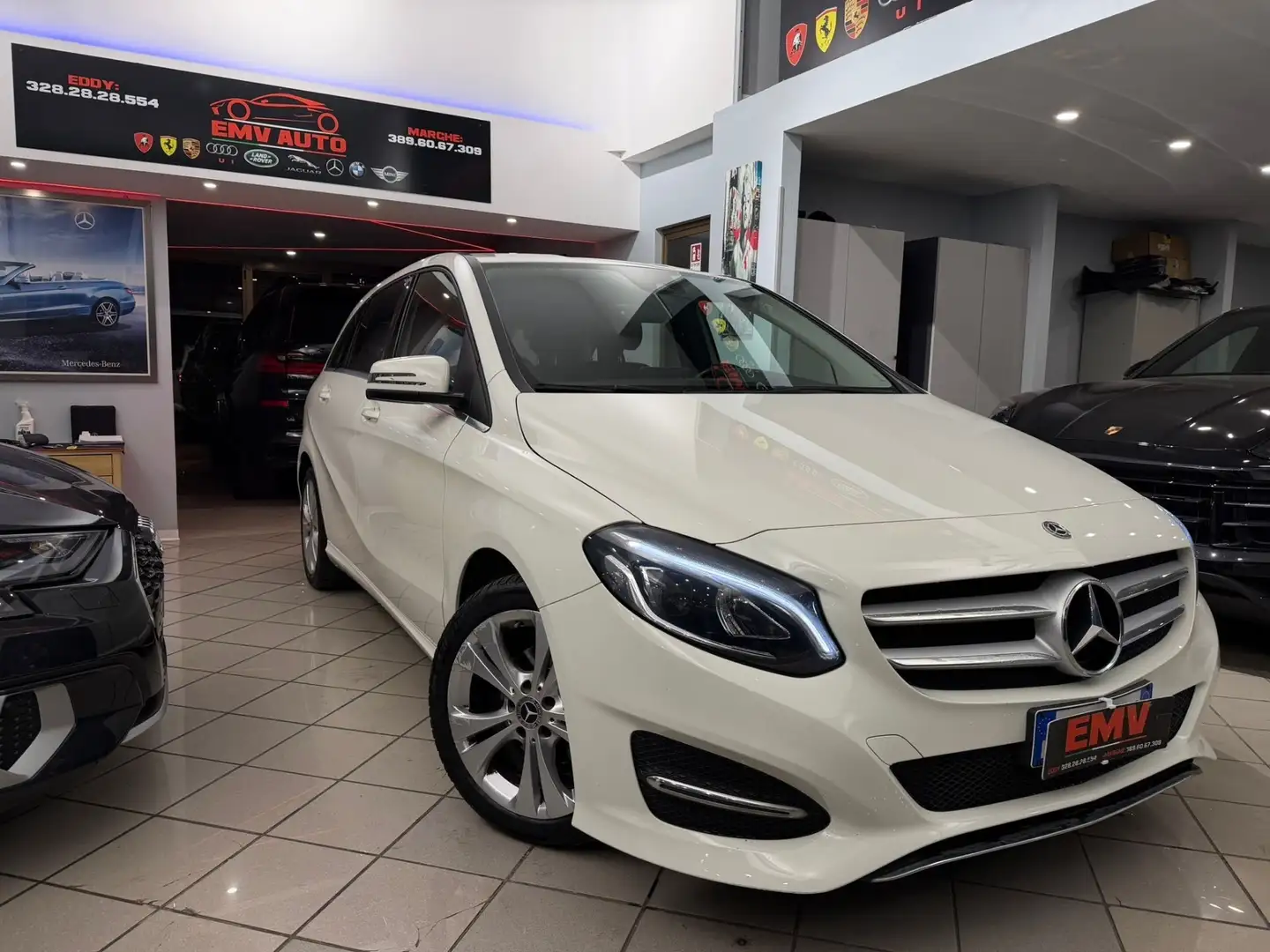 Mercedes-Benz B 180 B 180 d Automatic Premium Bianco - 1