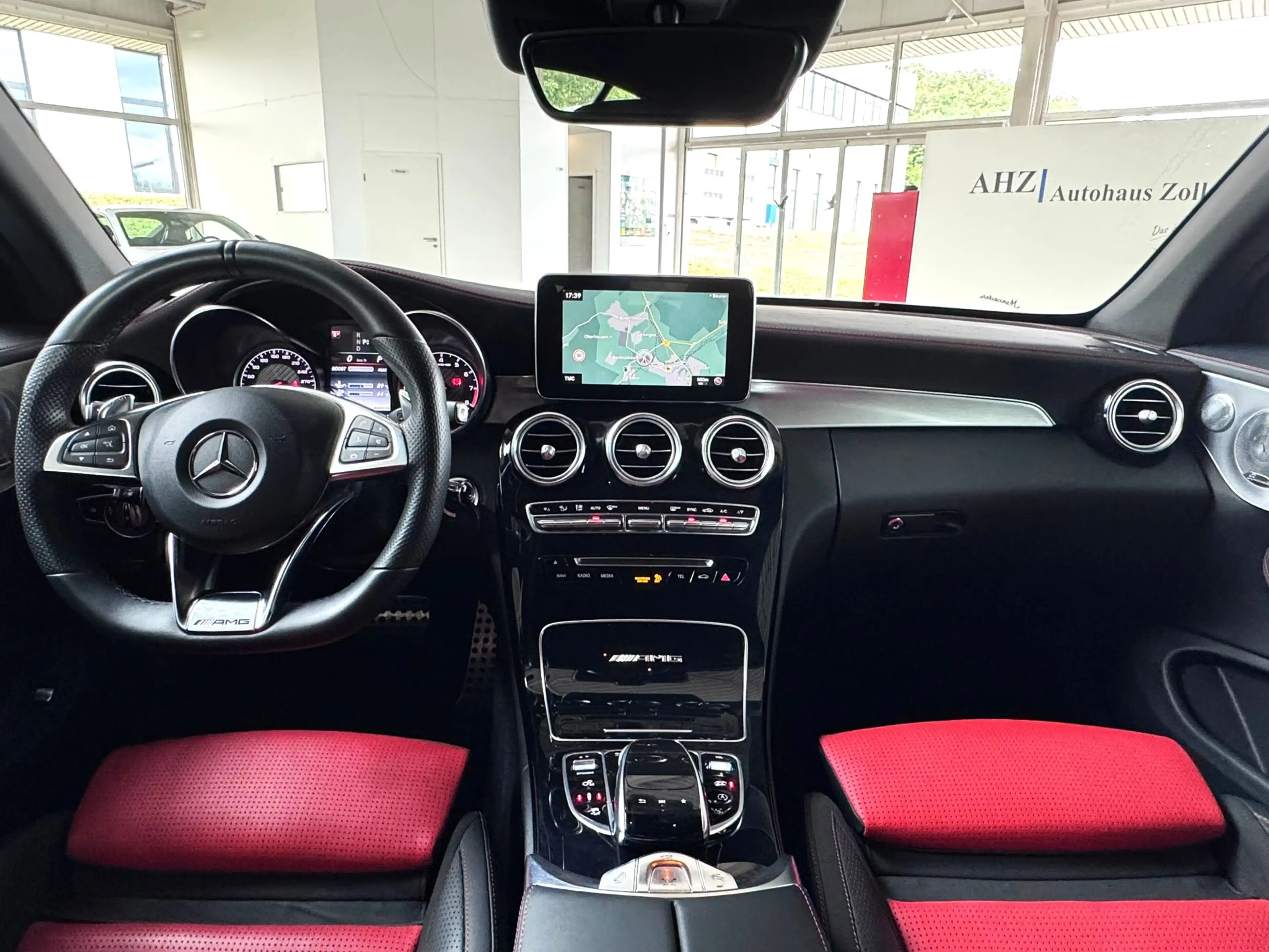 Mercedes-Benz C 63 AMG Drivers Perf.AGA Burm ACC Airscarf — photo 9