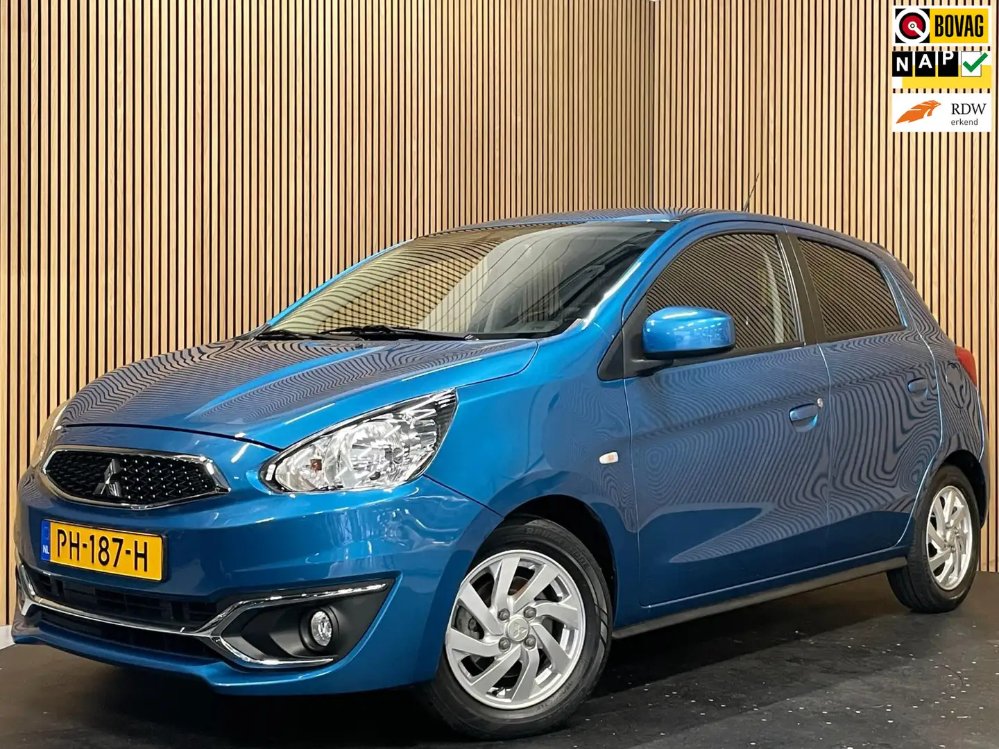 Mitsubishi Space Star 1.2 LIFE|80PK|AIRCO|CRUISE CONTROL|5-DEURS|START/S Blauw - 1