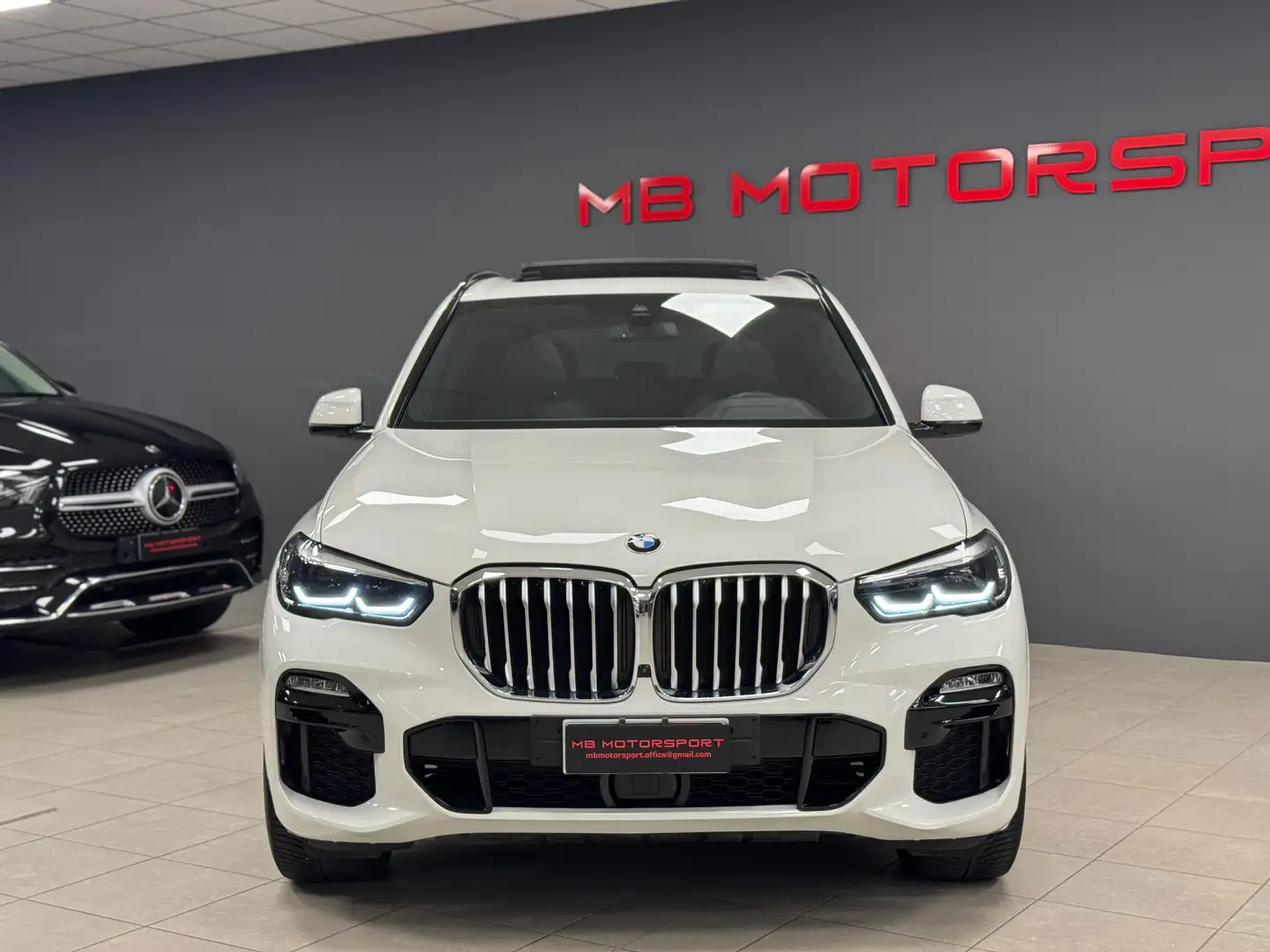 BMW X5 X5 xdrive30d Msport auto Bianco - 2