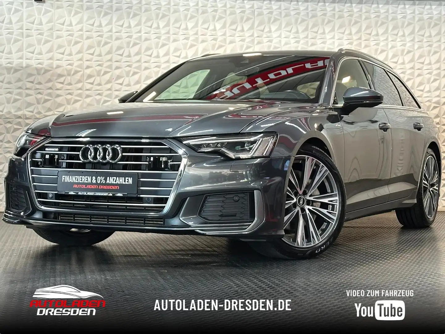 Audi A6 50TDI QUATTRO SPORT S LINE AVANT* MATRIX#AHK Grau - 1