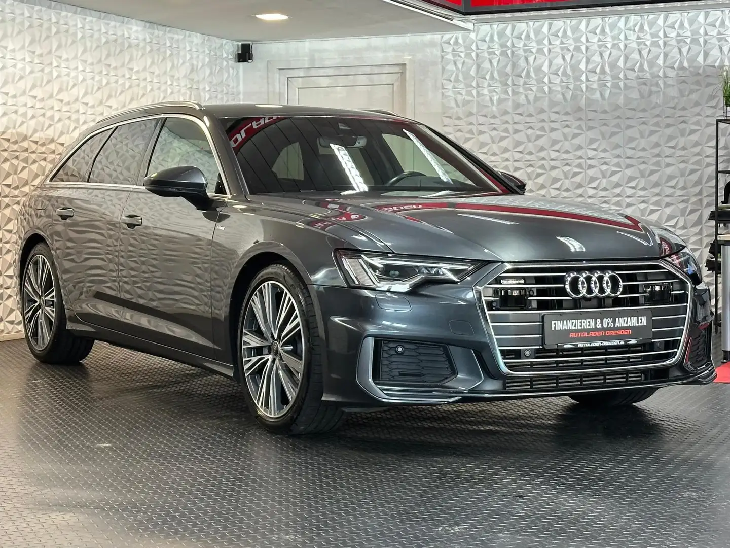 Audi A6 50TDI QUATTRO SPORT S LINE AVANT* MATRIX#AHK Grau - 2