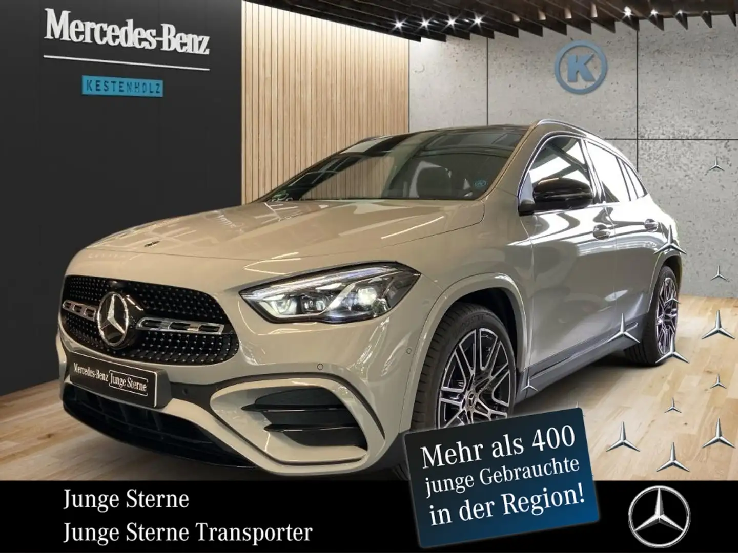 Mercedes-Benz GLA 200 *AMG*AHK*MBUX*PANO*SHZ*DISTR*360°KAMERA* Grijs - 1