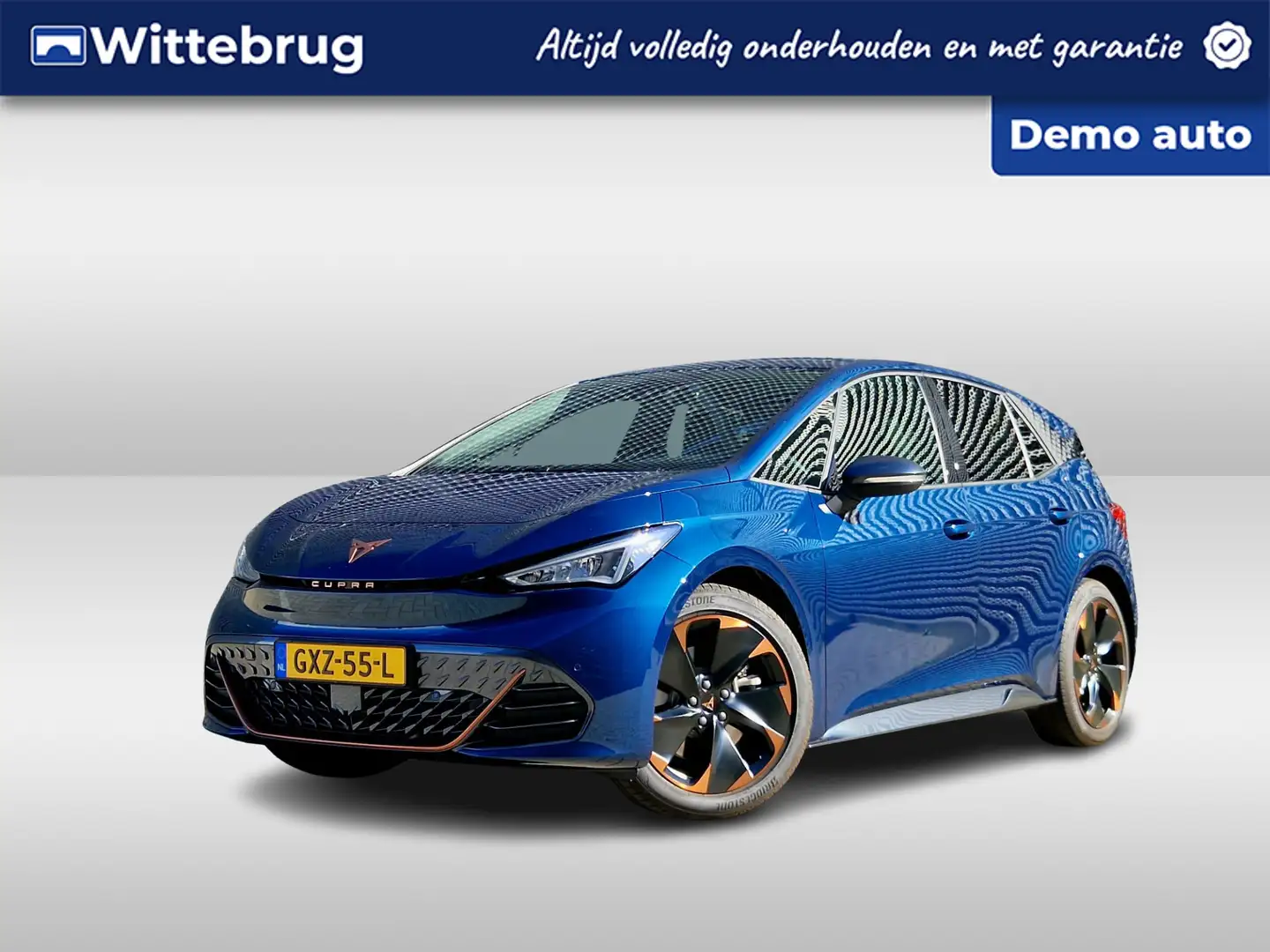 CUPRA Born Business 63 kWh / 19 inch koperen velgen / Navigat Blauw - 1