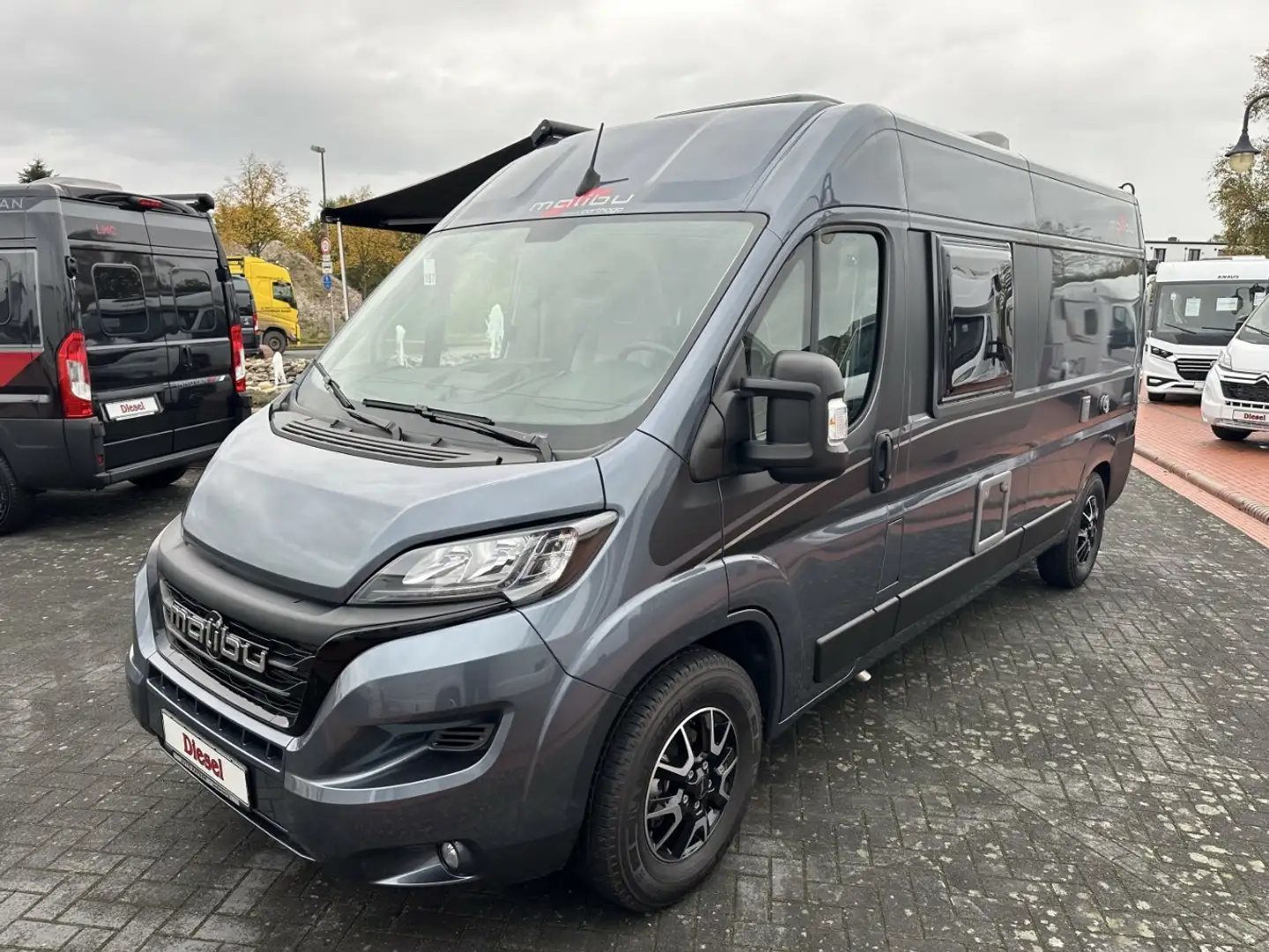 Malibu VAN 600 LE UNBENUTZT +AHK+Solar+Einzelbett+Navi+Ka Grijs - 2