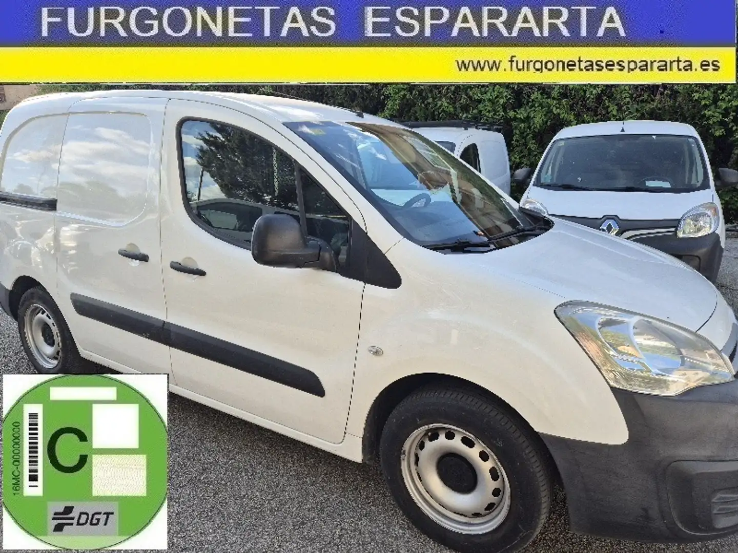 Citroen Berlingo Furgón 1.6HDi 75 Blanc - 1