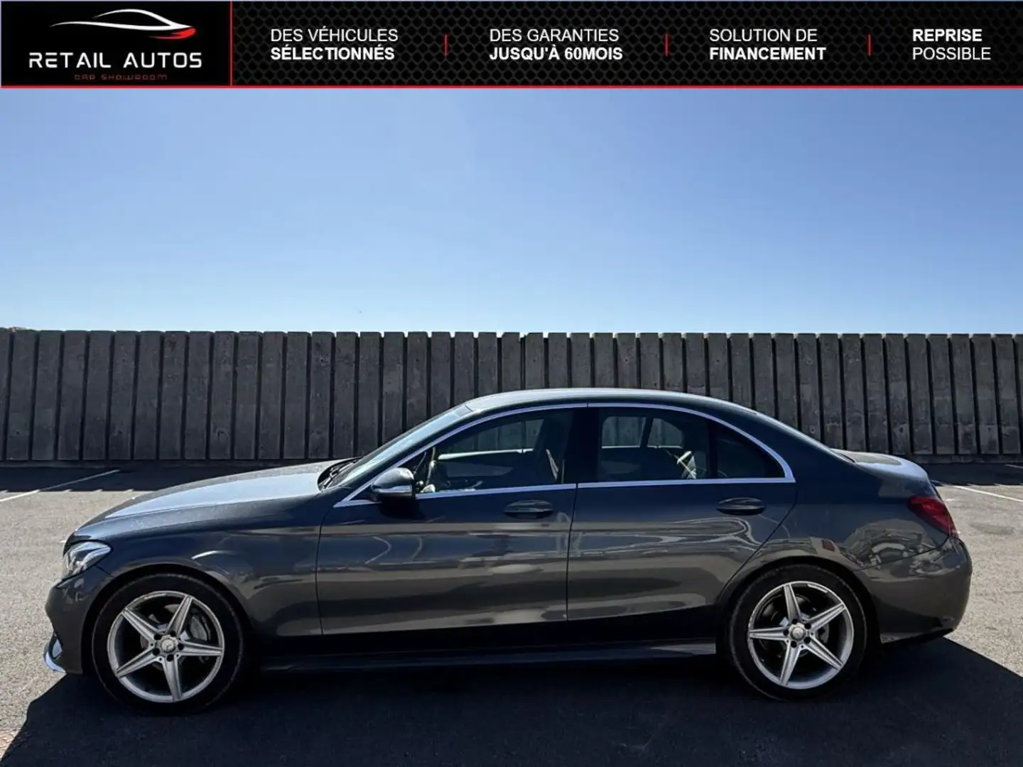 Mercedes-Benz C 220 220 BlueTEC Sportline 7G-Tronic Plus Gris - 2