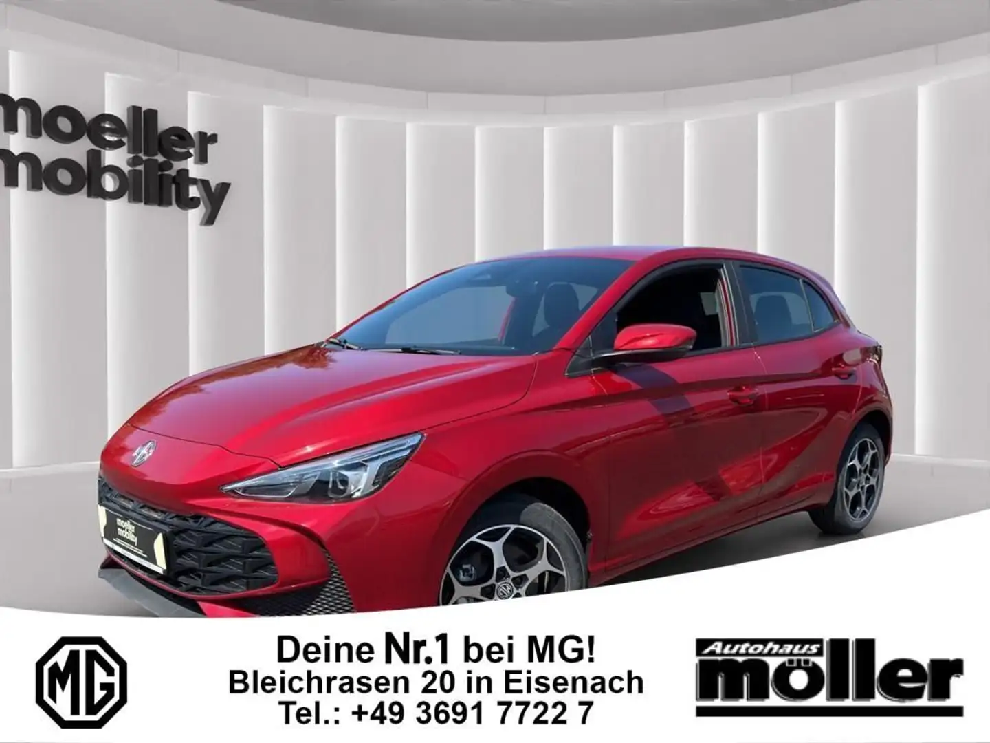 MG MG3 3 1.5L 4 Zylinder Comfort 7 Jahre Garantie! Rouge - 1