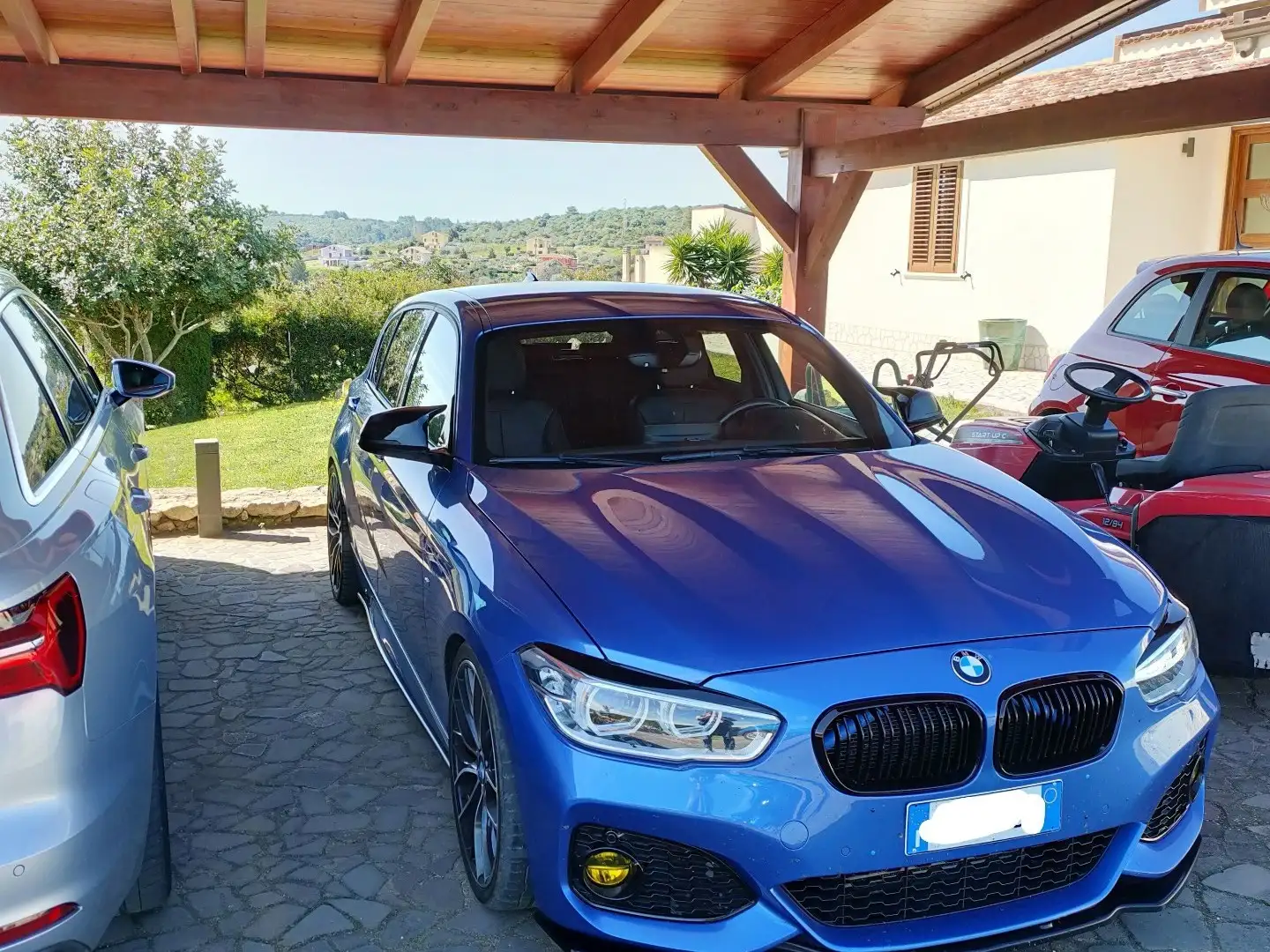 BMW 125 125d 5p Msport auto Blauw - 1