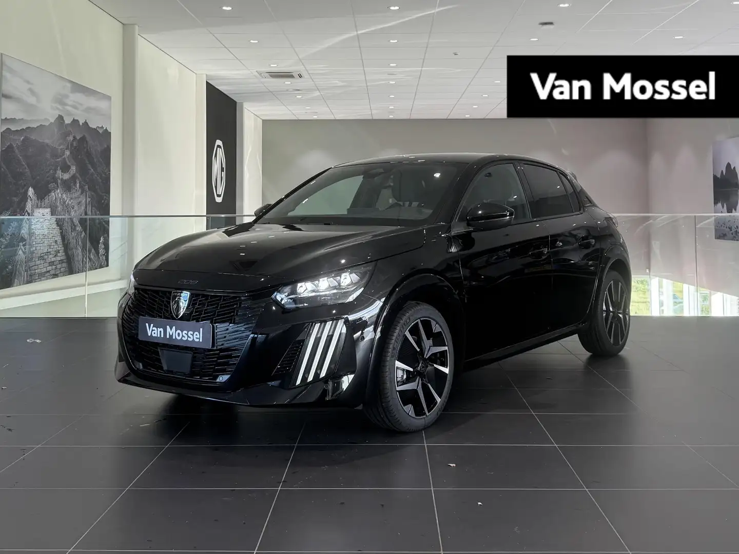 Peugeot 208 1.2 Hybrid 110 e-DCS6 GT |360 CAMERA|SFEERVERLICHT Noir - 1