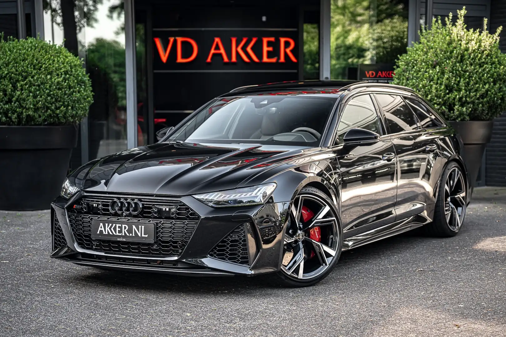 Audi RS6 Dynamic Plus | Carbon Ext. Pakket | Head-up | RS-D Zwart - 1