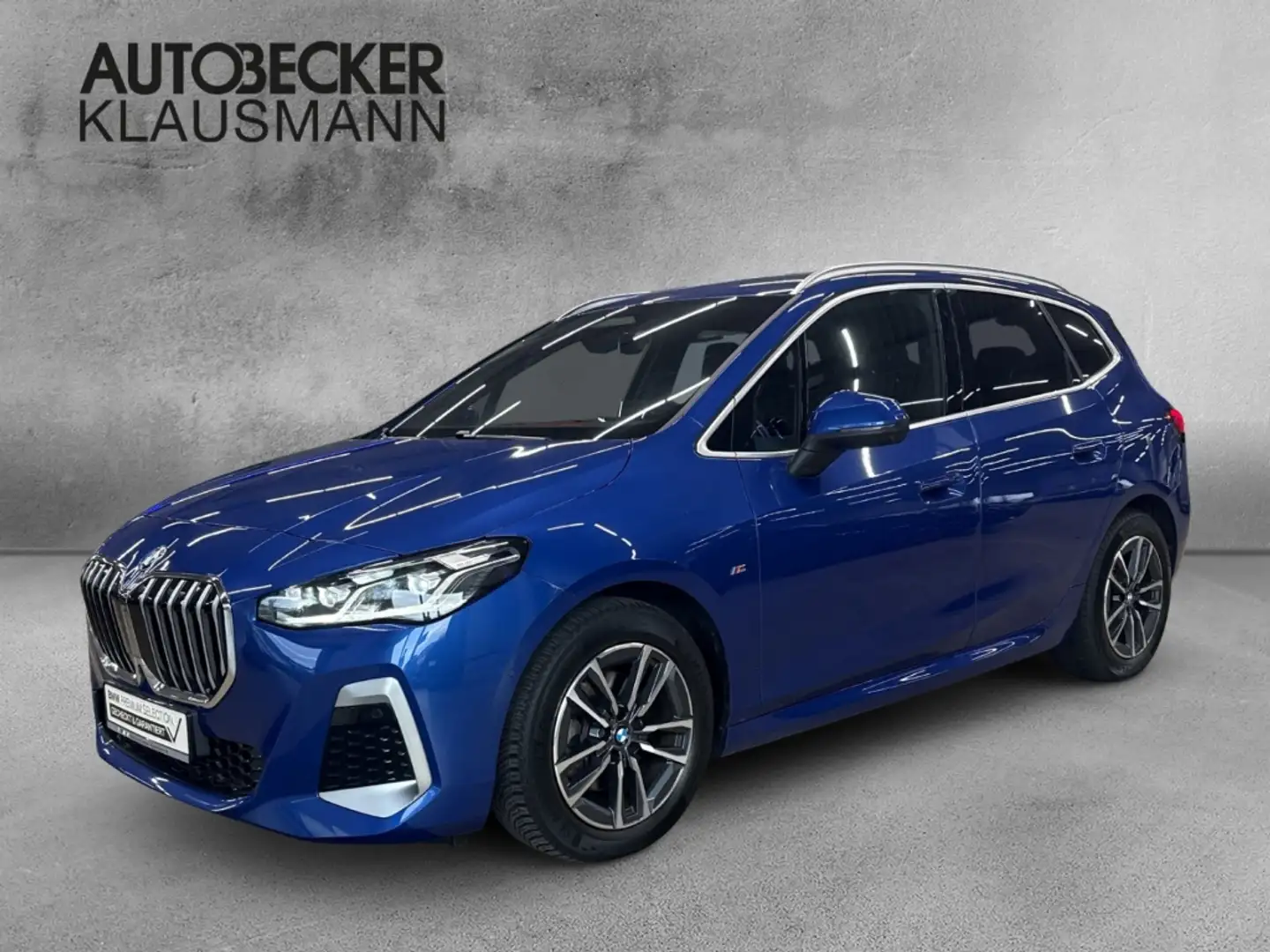 BMW 220 Active Tourer M SPORT AUTOMATIK NAVI HuD LED PDC A Bleu - 1