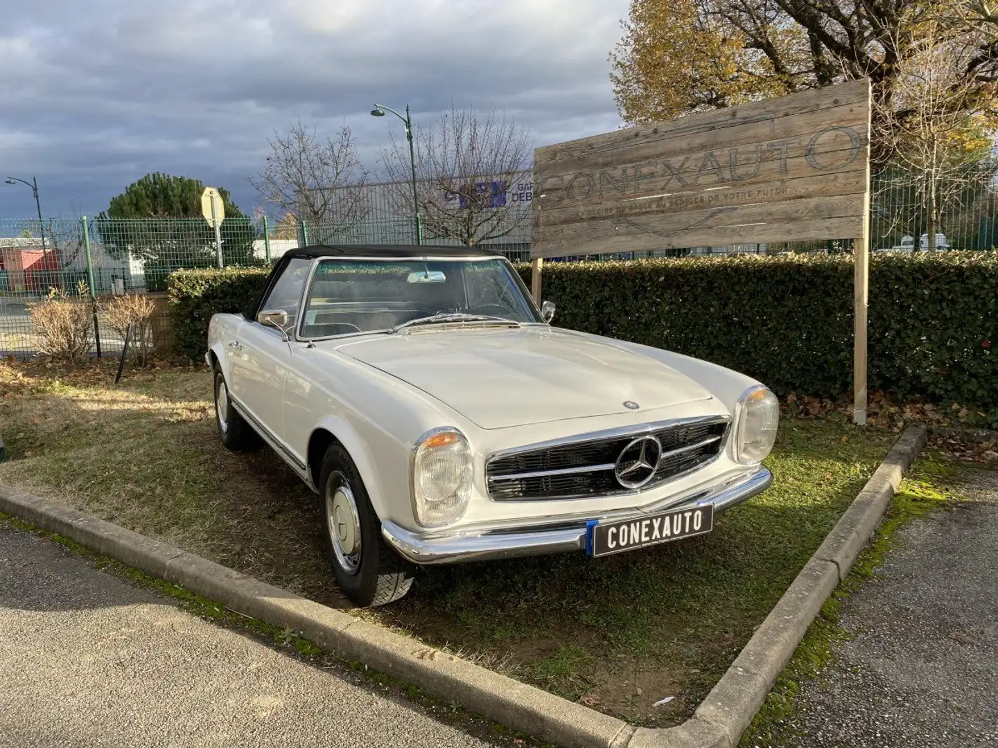Mercedes-Benz 230 Benz SL 1966 cabriolet Blanc - 1