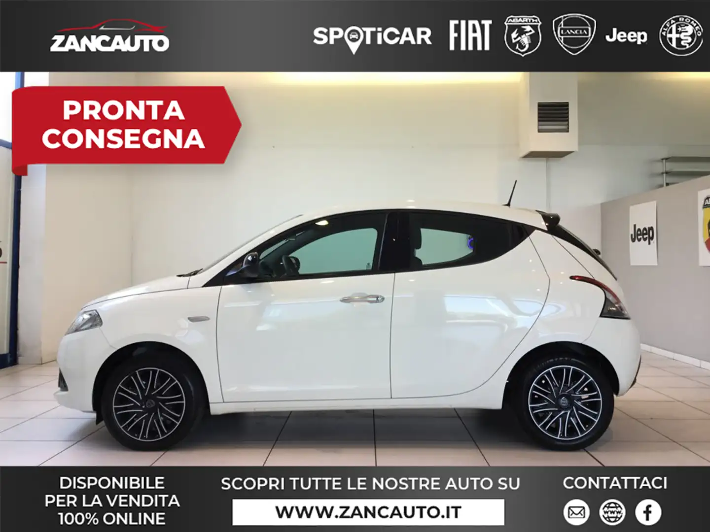Lancia Ypsilon 1.0 FireFly 5 porte S&S Hybrid Oro MY24 Bianco - 1