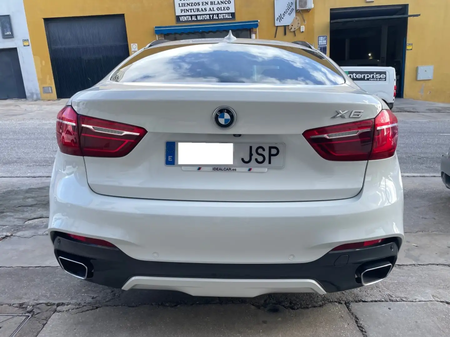 BMW X6 xDrive 40dA Weiß - 2