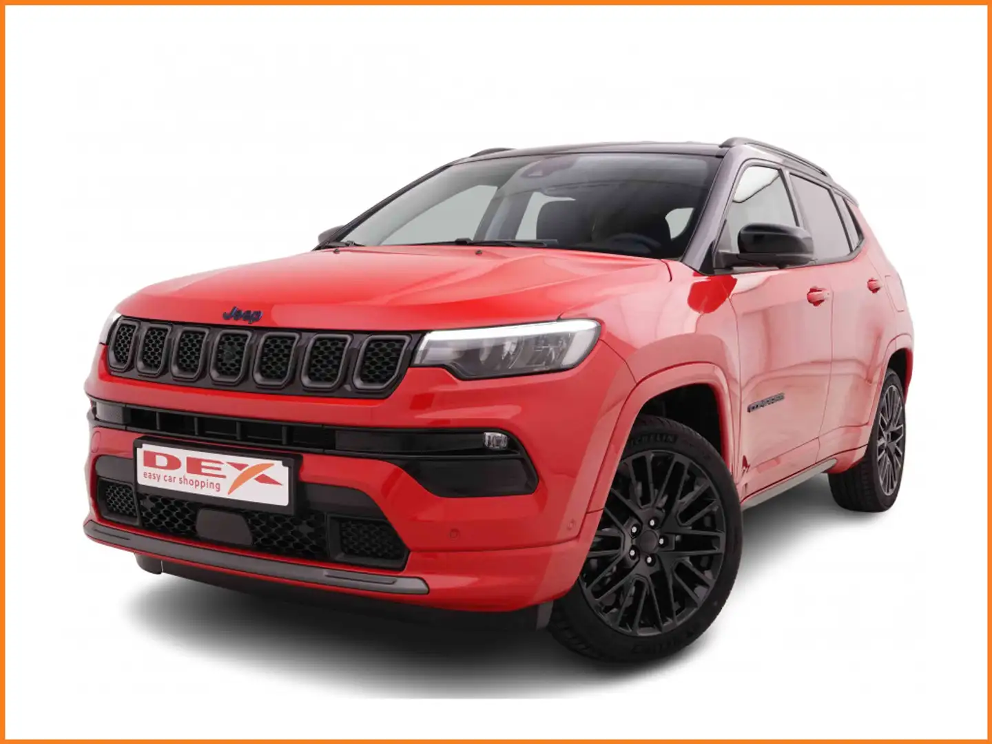 Jeep Compass 1.3 PHEV T4 240 4Xe eAWD S + Leather + 360cam + GP Roşu - 1