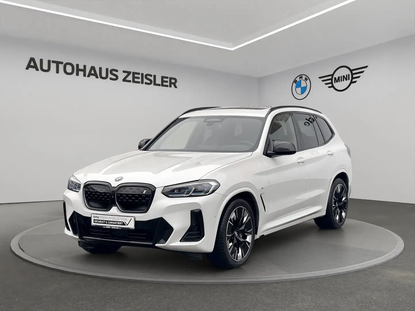 BMW iX3 M SPORT Gestiksteuerung Head-Up Leder HarmanKardon Weiß - 1