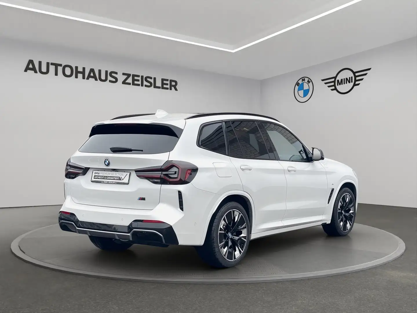 BMW iX3 M SPORT Gestiksteuerung Head-Up Leder HarmanKardon Weiß - 2
