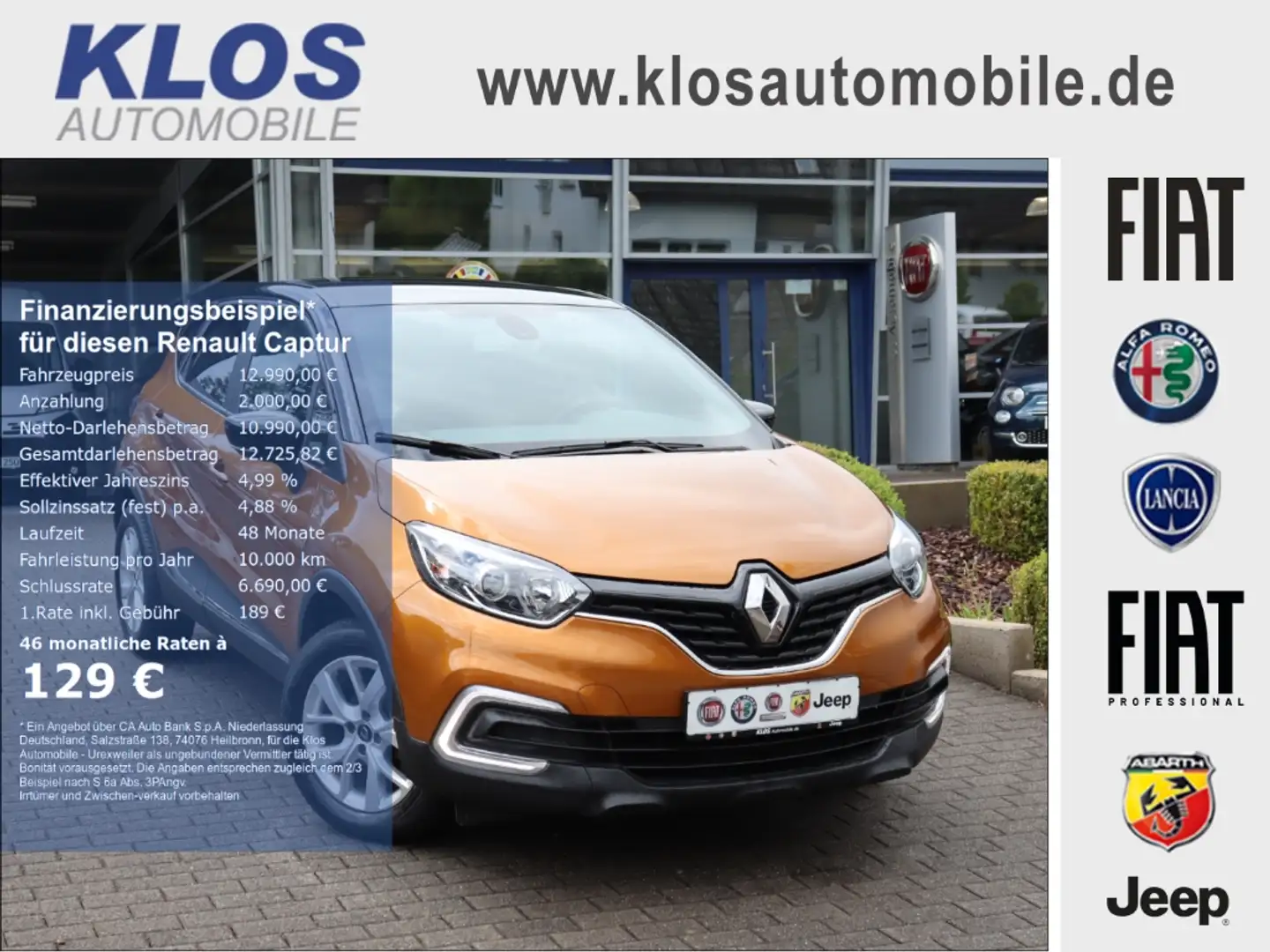 Renault Captur LIMITED 0.9 TCe 90 eco NAVI PDC KLIMA Bronze - 1