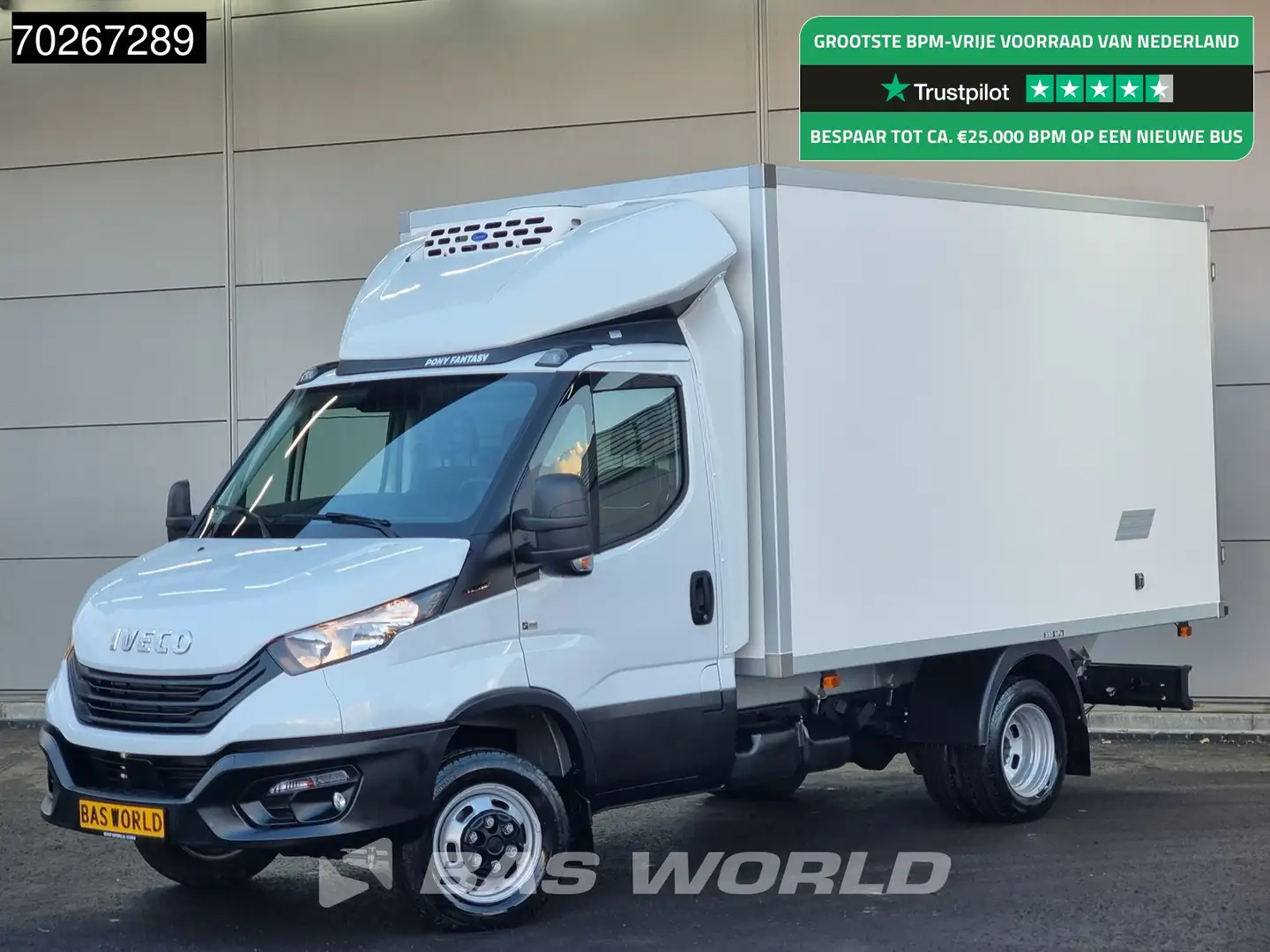 Iveco Daily 50C16 3.0L Koelwagen Carrier Citymax 400 Koelwagen Wit - 1