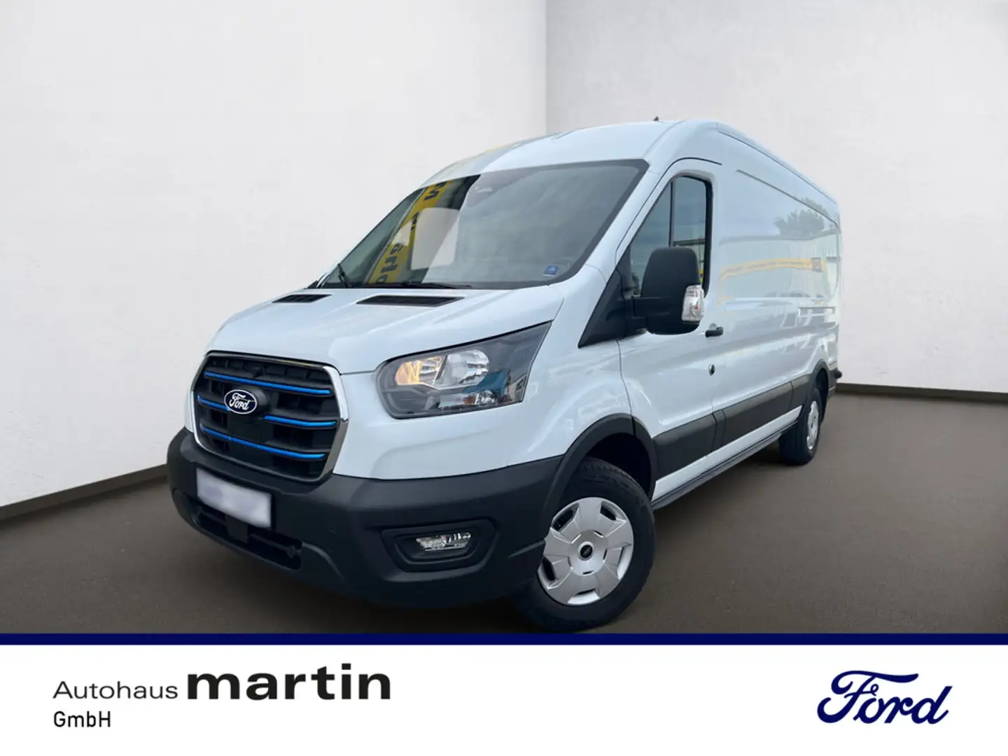 Ford E Transit FT 350 68kwh Akku L3 RWD Trend Blanc - 1