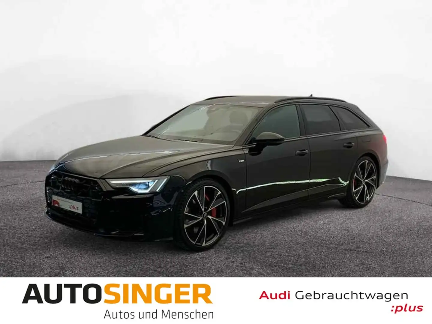 Audi A6 Avant 55 TFSI e 2x S line qua *MATRIX*AHK*ACC Schwarz - 1
