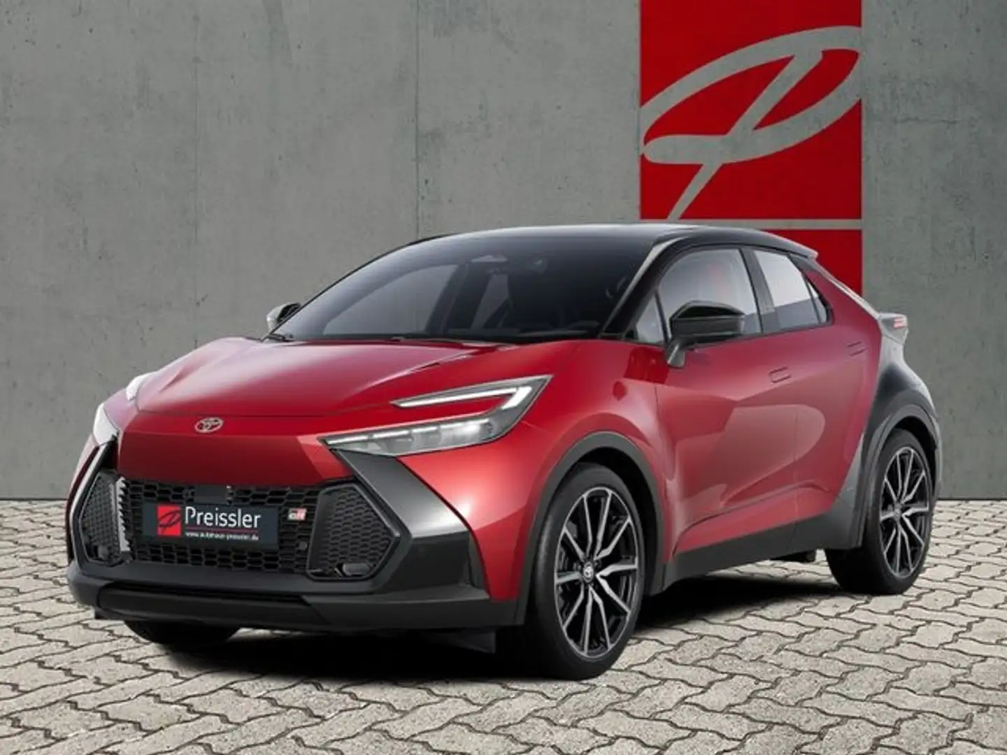 Toyota C-HR 2.0 Hybrid 4X4 GR SPORT Premiere Sportpaket HUD Na Rouge - 1