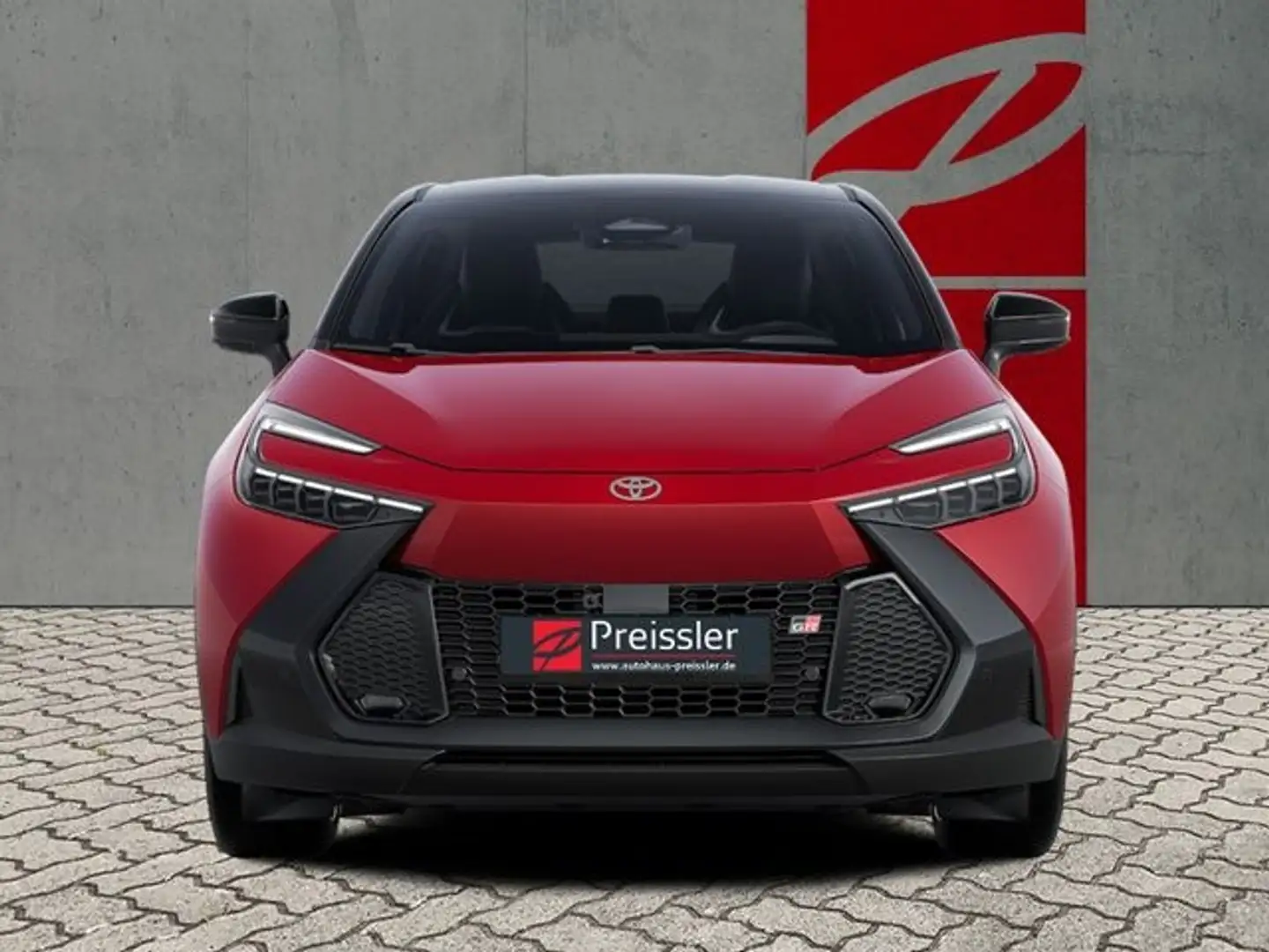 Toyota C-HR 2.0 Hybrid 4X4 GR SPORT Premiere Sportpaket HUD Na Rouge - 2