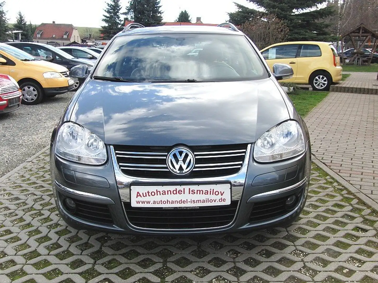 Volkswagen Golf Variant 1.6 Comfortline Klima/Ahzv Grau - 2