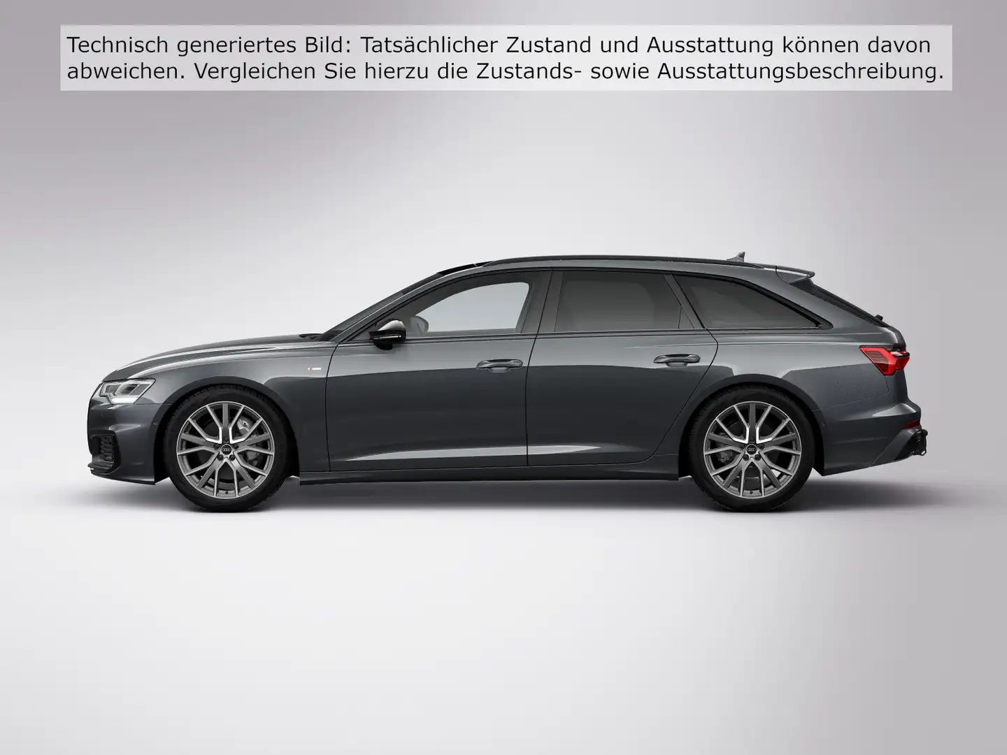 Audi A6 S line 50 TDI quattro LUFT PANO AHK B&O Grau - 2
