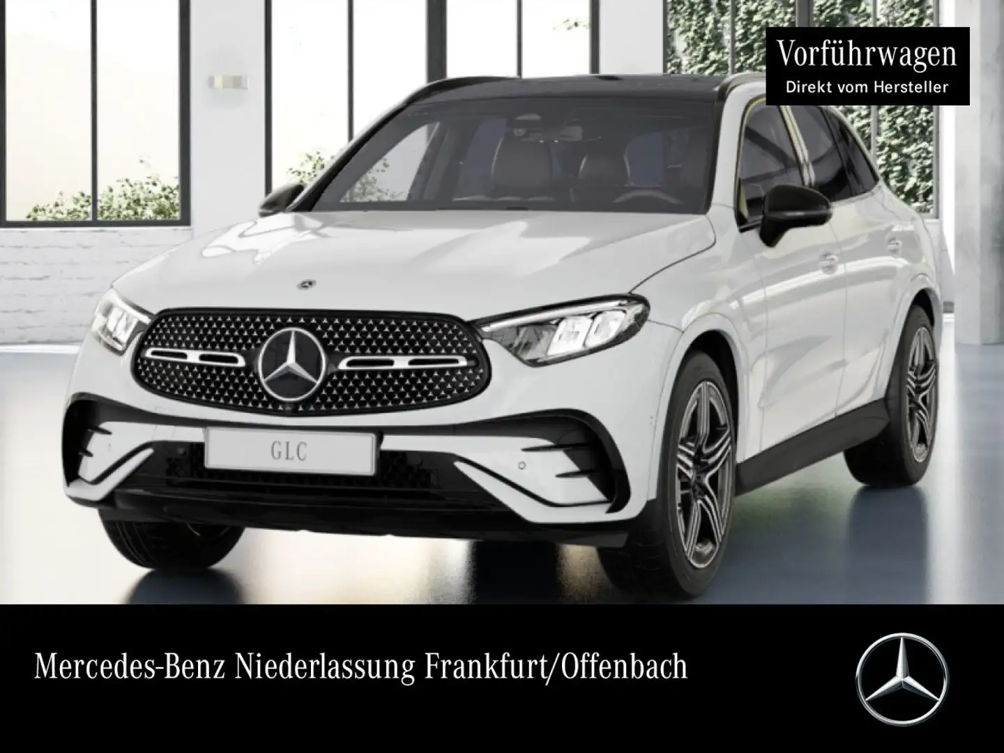 Mercedes-Benz GLC 220 d 4M AMG+NIGHT+PANO+360+AHK+LED+TOTW+9G Bianco - 1
