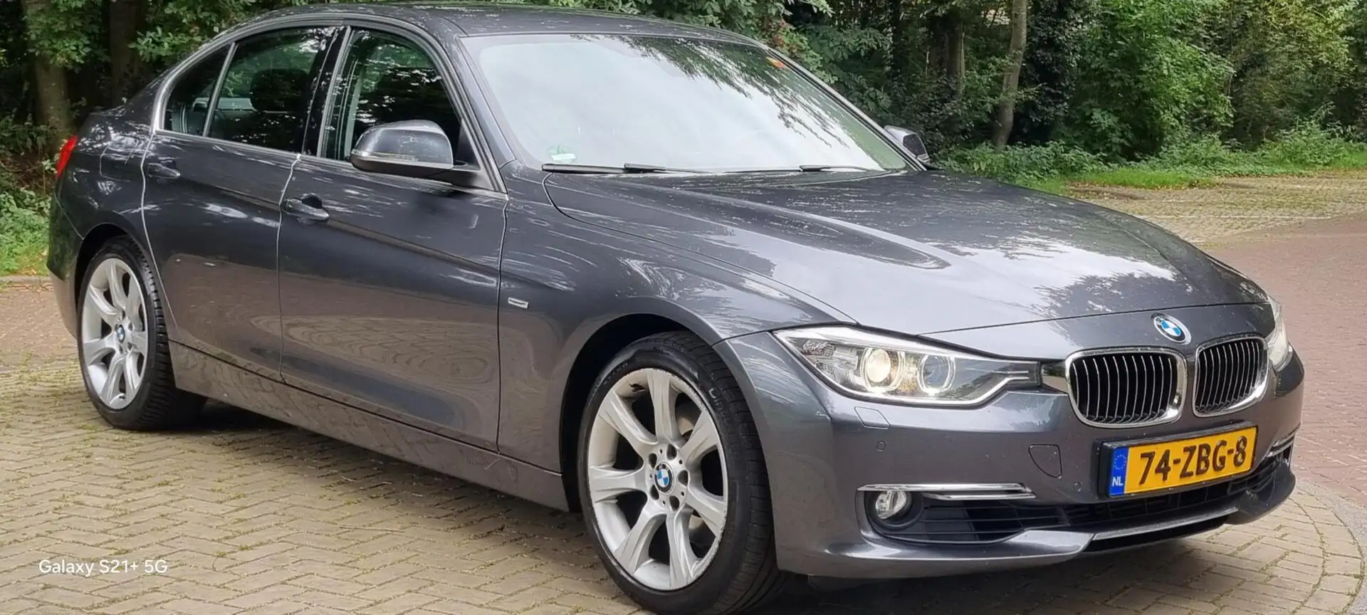 BMW 328 3-serie 328i Upgrade Edition💢€8950,-💢Automaat /Nav Grau - 1