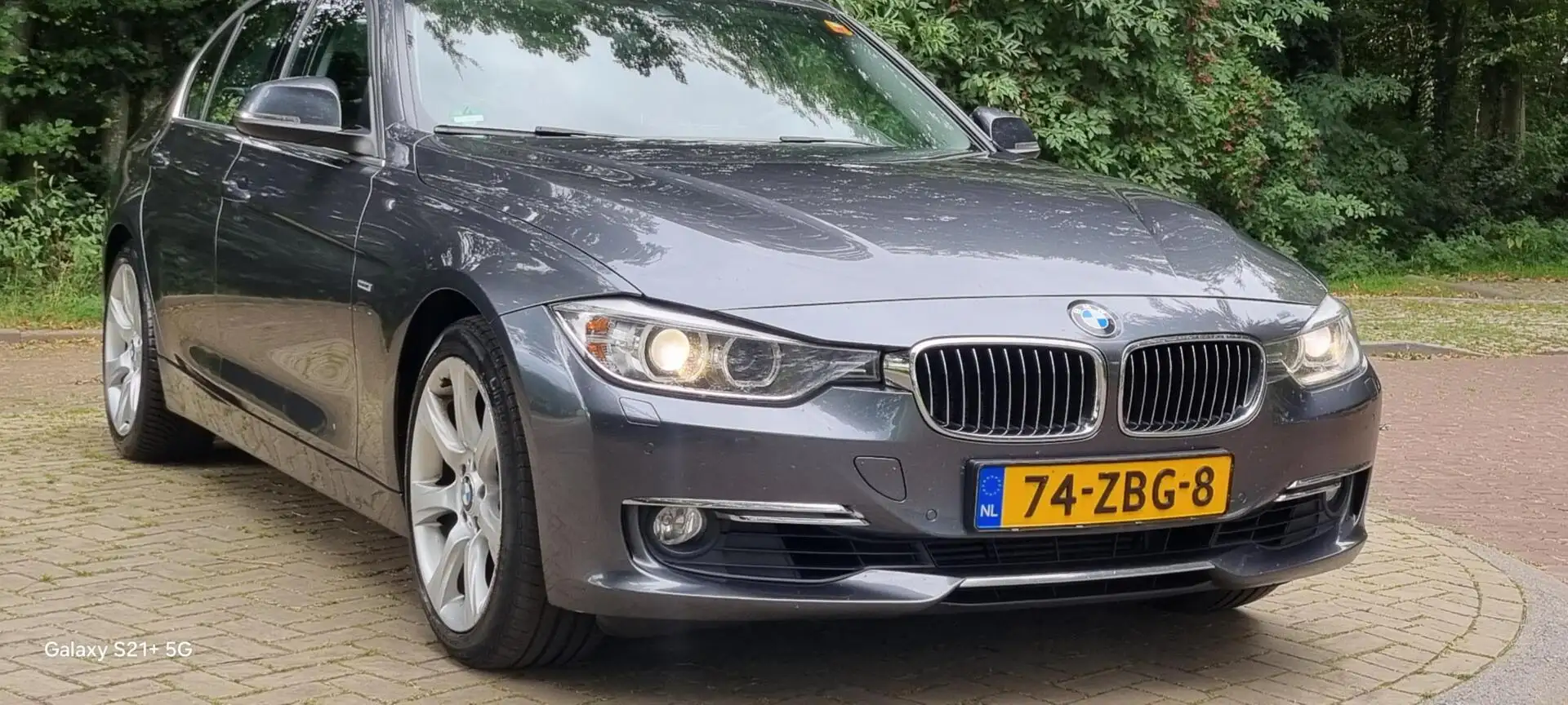BMW 328 3-serie 328i Upgrade Edition💢€8950,-💢Automaat /Nav Grau - 2