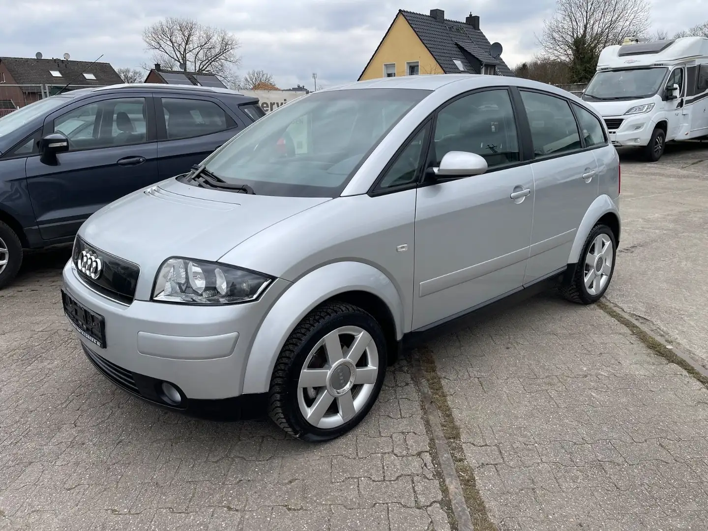 Audi A2 1.4 orig.97000 km Top-Zustand Zilver - 1