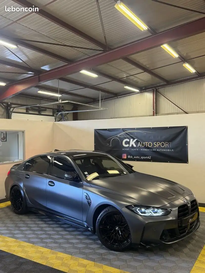 BMW M3 Compétition Individual Francaise FROZEN DARK GREY  - 1