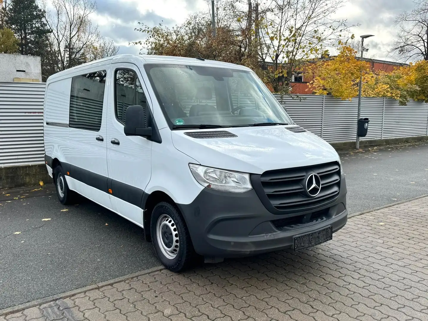 Mercedes-Benz Sprinter Mixto 314 6-Sitzer Top Zustand Klima Blanc - 2
