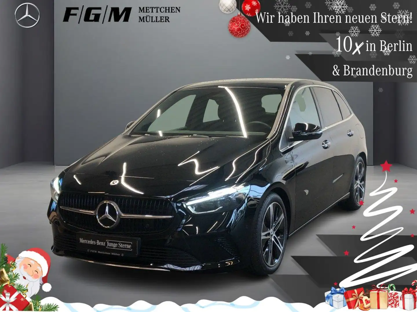 Mercedes-Benz B 200 Progressive KeyGo|MBeam|TWA|Sitzhz|Kam|LED Schwarz - 1