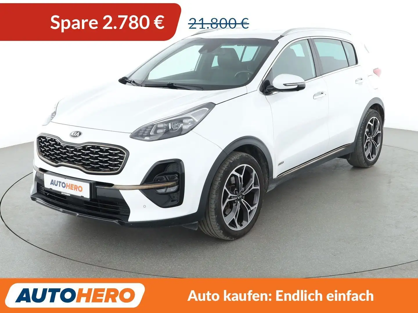 Kia Sportage 1.6 TGDI GT Line 4WD Aut*NAVI*LED*ACC*CAM*PDC*SHZ* Weiß - 1