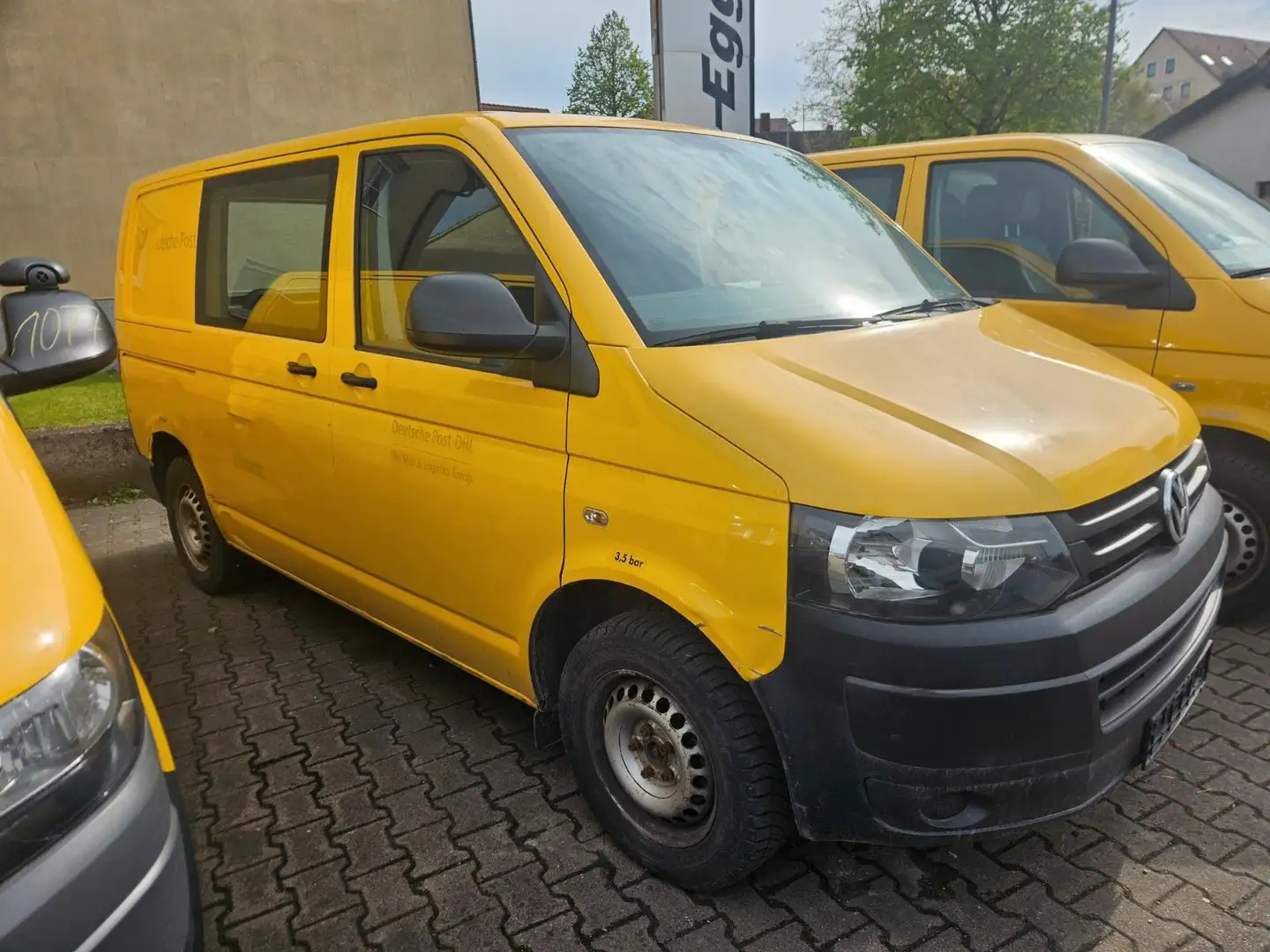Volkswagen T5 Transporter Kasten-Kombi Kasten Žlutá - 1